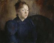 Harriet Backer Portrait of Nenna Jahnson oil on canvas